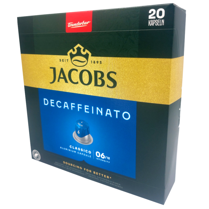 Jacobs Decaffeinato voor nespresso