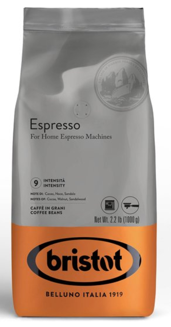 Bristot® espresso bonen 1 kg.