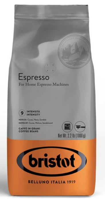 Bristot® espresso beans 1 kg.
