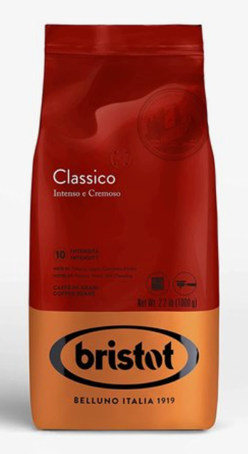 Bristot® classico intenso e cremoso bonen 1 kg.