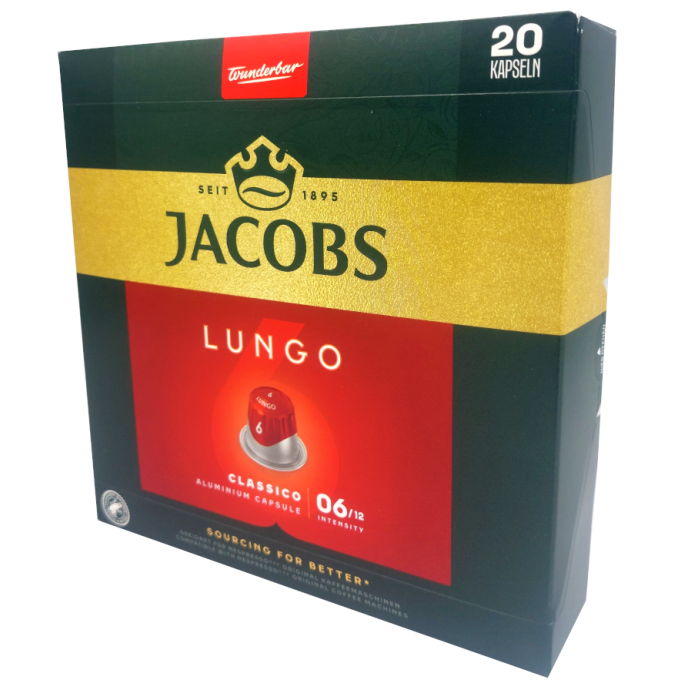 Jacobs lungo classico voor Nespresso