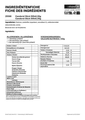 Canderel Sticks 500 x 0.5g